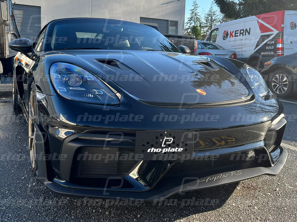 Porsche 718 GT4 / Spyder / RS 2020-2025 rho-plate V2