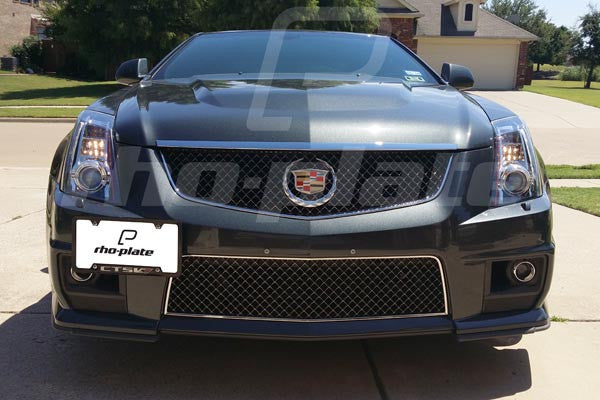 Front Tow Hook License Plate Mount Bracket For Cadillac CTS Coupe 2011-2014 – No-Drill
