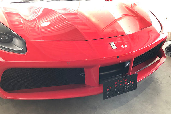 Ferrari 488 GTB / Spider Lip Clamp Mount – rho-plate
